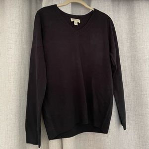 V-neck sweater